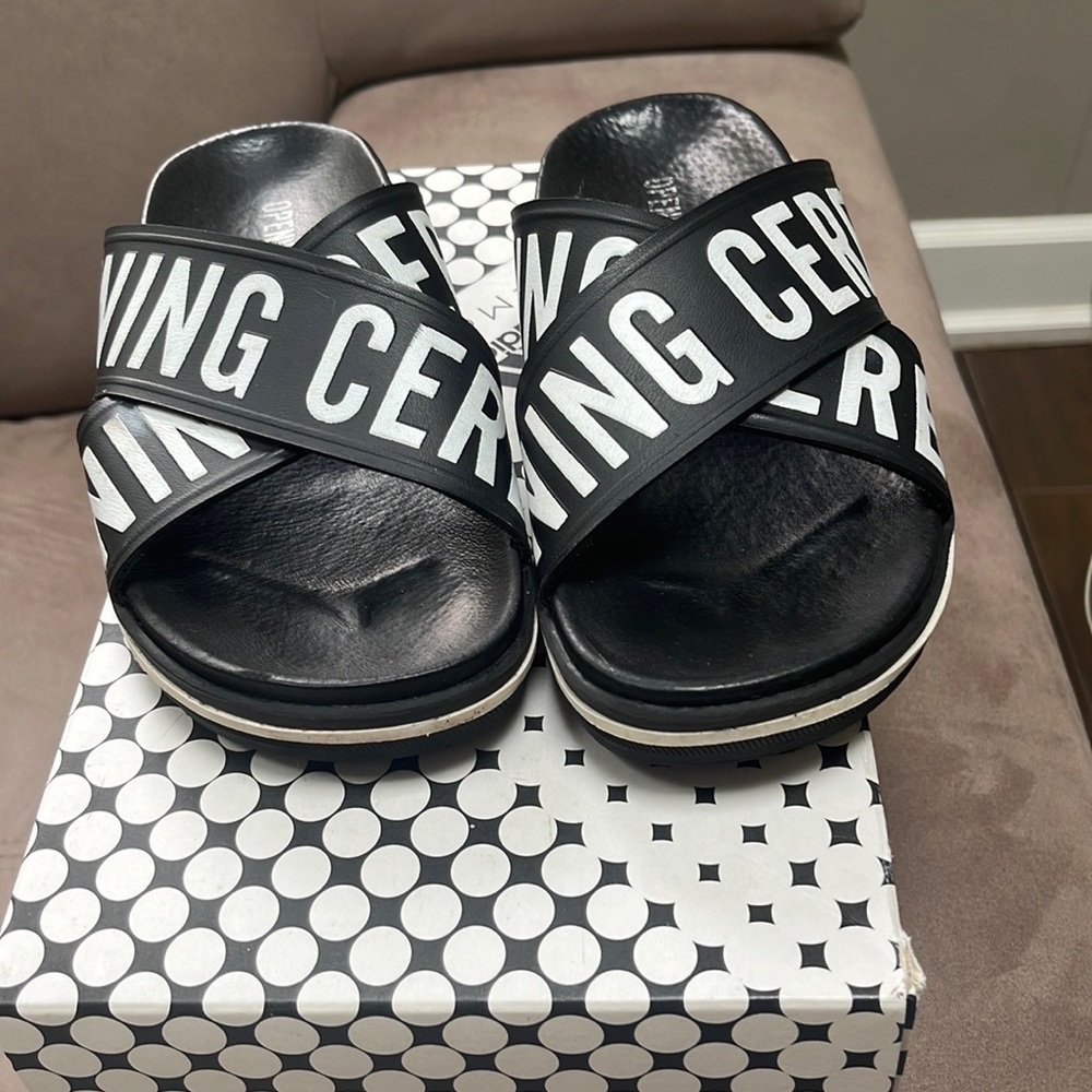 Adidas “Opening Ceremony” Cross slides